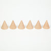 Grapat - Natural Cones (set 6) available at Amousewithahouse