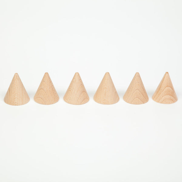 Grapat - Natural Cones (set 6) available at Amousewithahouse