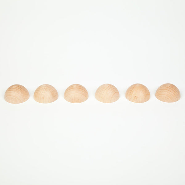 Grapat - Natural Half Sphere medium (set 6) available at Amousewithahouse