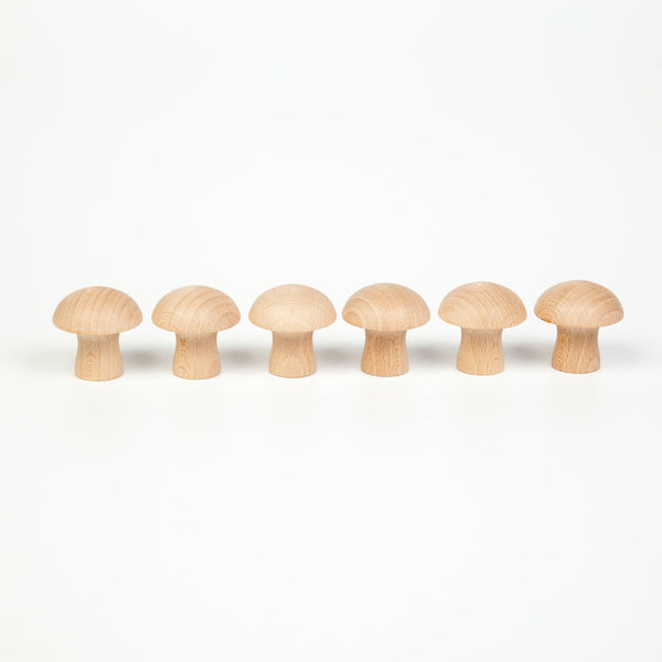Grapat - Natural Mushrooms (set 6) available at Amousewithahouse