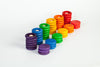 Grapat - Nins & Rings & Coins Rainbow Colours available at Amousewithahouse