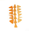 Grapat - Mandala - Mandala Orange Cone available at Amousewithahouse