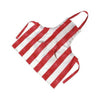 Gluckskafer - Red and White Childrens Apron available at Amousewithahouse