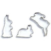 Gluckskafer - Mini Cookie Cutter Set - 3 Assorted Rabbits available at Amousewithahouse