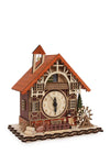 Legler - Christmas Clock "Timbered House" available at Amousewithahouse