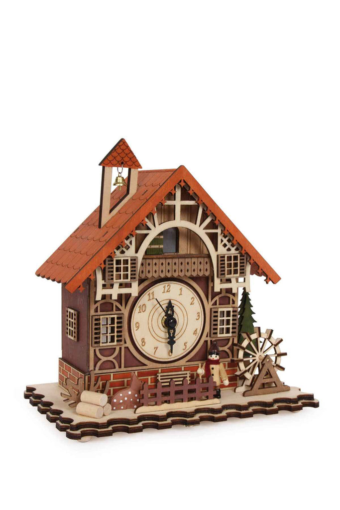 Legler - Christmas Clock "Timbered House"