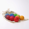 Grimms - Wooden Balls, rainbow set of 12 available at Amousewithahouse